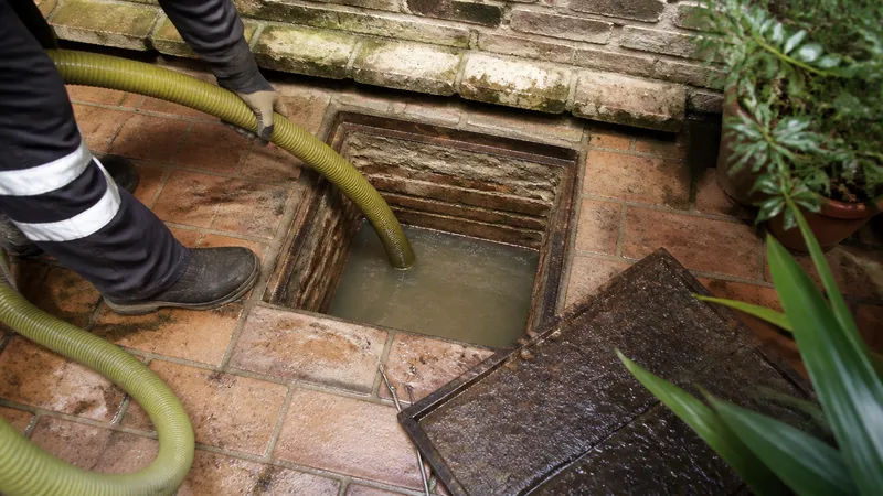 Limpieza técnica de arquetas y desagües en una instalación de Sevilla